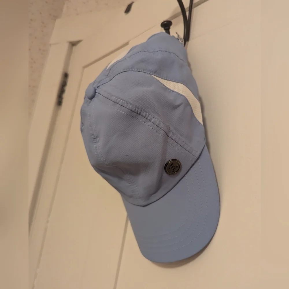 💙 Life Is Good Light Blue Cap UPF  +50 Sun Protection Golf Tennis Pickleball